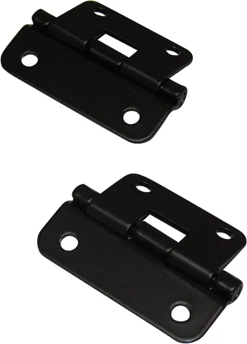Vista 3 de Reliable Hardware Company RH-1225BK-2-A Bisagra negra para desmontar/levantar - Juego de 2