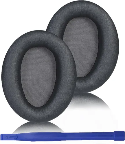 Vista 12 de Almohadillas de repuesto WH-CH710N, almohadillas para auriculares de piel sintética de proteína, almohadillas para Sony WH-CH700N, WH-CH710N