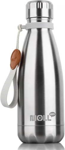 Vista 30 de Botella de Agua de 9 oz para Niños - Botella de Agua Pequeña de Acero Inoxidable para la Escuela con Aislamiento al Vacío de Metal a Prueba de Fugas