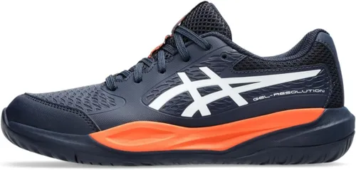 Vista 15 de Zapatillas de tenis para niños ASICS Gel-Resolution X Grade School Avena suave/berenjena oscura