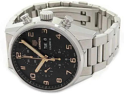 Vista 2 de Reloj TAG Heuer Carrera Negro Dial Calibre 16 para hombre CV2A1ABBA0738
