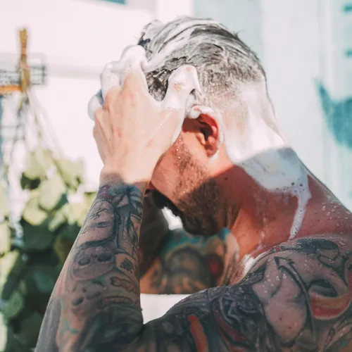 Vista 4 de Shear Revival Wonder Champú para hombres y mujeres, limpia y acondiciona el cabello y el cuero cabelludo, todo natural, sin sulfatos ni parabenos