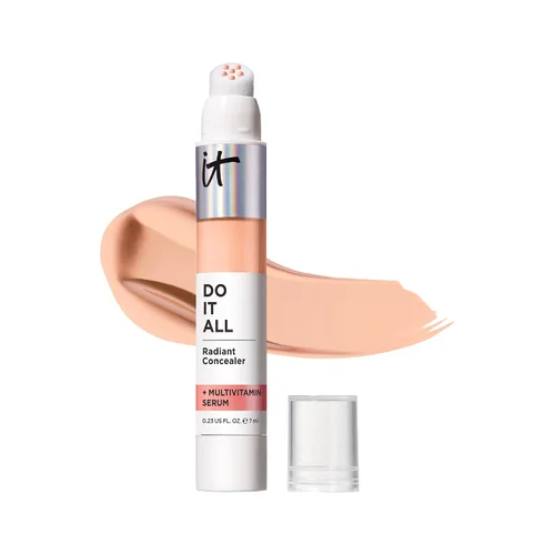 Vista 33 de IT Cosmetics Do It All Radiant Corrector - Corrector de maquillaje - Hidrata e ilumina - Cobertura media sin arrugas y acabado radiante