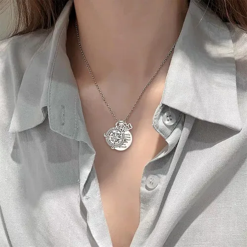 Vista 2 de Blerameng Collar de graduación 2023 para ella, él, clase de estudiante, regalos inspiradores de graduación, universidad, universidad, secundaria