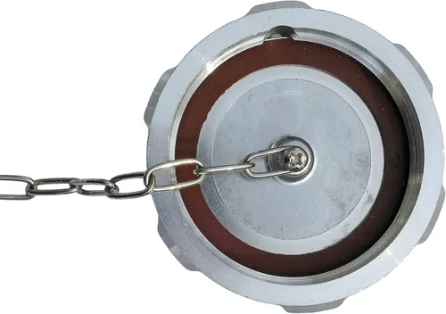 Vista 3 de Tapa de combustible diesel de aluminio sin bloqueo de 2 1/4 "para camiones de caja Ford GMC internacionales seleccionados