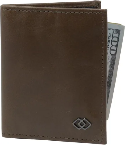 Vista 6 de Alpine Swiss Cartera de doble diamante RFID para tarjetas de visita, Arenisca, Talla única, Tarjetero