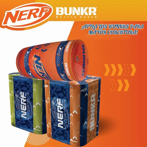 Vista 7 de NERF BUNKR Battle Royale - Búnker inflable Battlezone