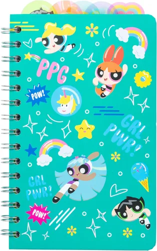 Vista 9 de Silver Buffalo Care Bears - Cuaderno con pestañas en espiral con oso gruñón, oso compartido, oso tierno, oso animador, oso para dormir y oso