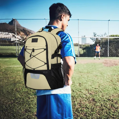 Vista 49 de Goloni Mochila de fútbol,Mochila de baloncesto con compartimento para pelotas y compartimento para zapatos,Mochila para baloncesto,Fútbol