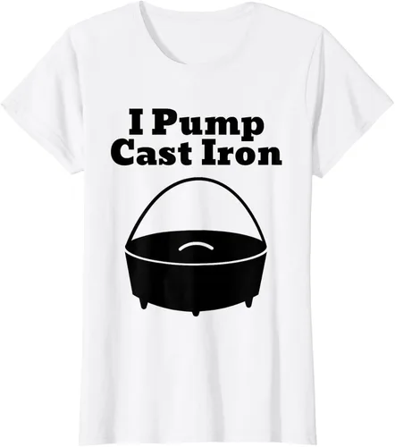 Vista 16 de I Pump - Camiseta de hierro fundido para cocinar al horno holandés