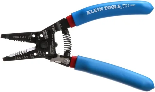 Vista 7 de Klein Tools Pelacables y cortador - 6-12 AWG trenzado y sólido 20-30, trenzado 22-32