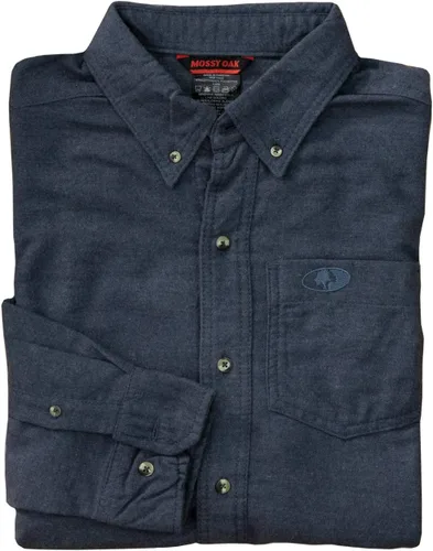 Vista 3 de Mossy Oak Camisas de franela de manga larga para hombre cepillado suave