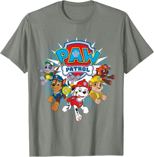 Vista 18 de Camisetas de Nickelodeon de Paw Patrol Team para hombres y mujeres