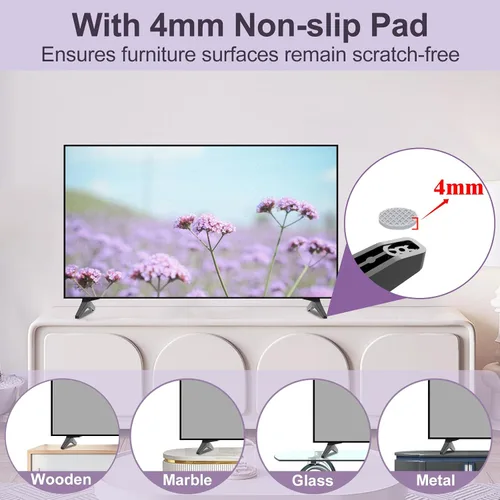 Vista 6 de Patas de TV para LG TV patas de soporte, para 60 pulgadas LG TV patas 60UJ6200 60UJ6300 60UJ6540 60UJ630T 60UJ6320 60UK6090PUA 60UK6200PUA 60UM6900