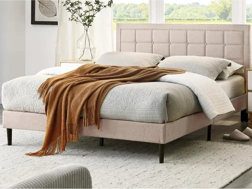 Vista 12 de Classic Brands Mornington - Base de cama y cabecera tapizadas