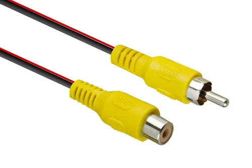 Vista 3 de Scosche RCAV25TW - Cable de cámara de respaldo de 25 pies (25.0 ft), cámara de estacionamiento inversa de visión trasera, video RCA + cable