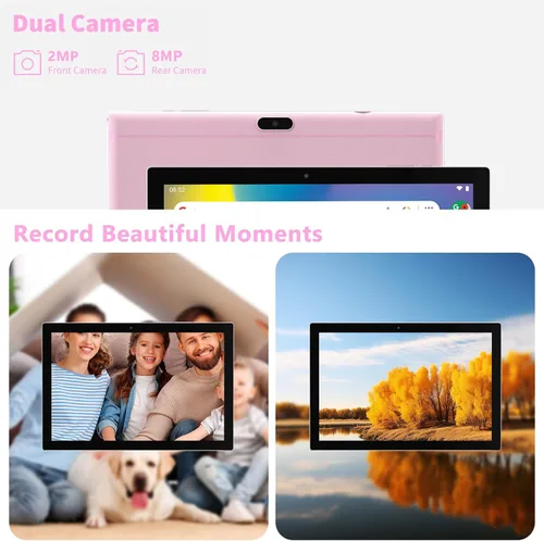 Vista 6 de ZZB Tablet Android 15 de 10 pulgadas, tableta 2 en 1 con teclado, ratón, estuche, lápiz capacitivo, 18 GB de RAM, 128 GB de ROM, 2 TB expandibles