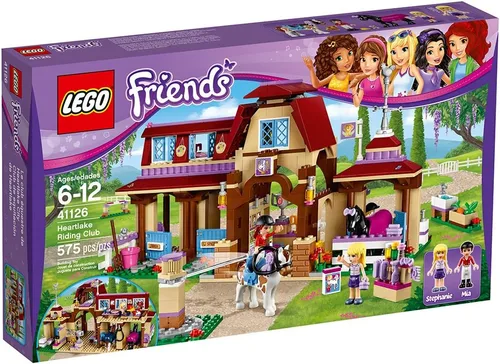 Vista 5 de LEGO Friends Heartlake Club 41126, juguete de equitación