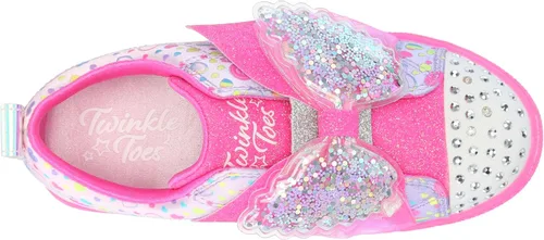 Vista 5 de Skechers Tenis Twinkle Toes-Shuffle Brights 314270n para niña