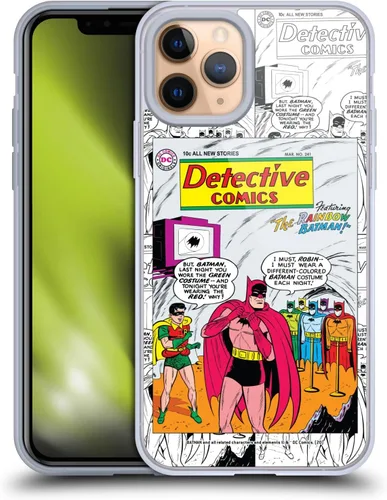 Vista 375 de Head Case Designs Funda de gel suave con licencia oficial de Batman DC Comics Hush Catwoman icónica de cómic, compatible con Apple iPhone 11 Pro Max