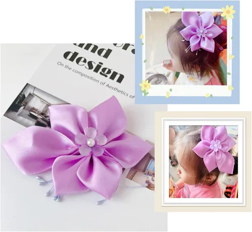 Vista 5 de Diademas con orejas de ratón para niñas accesorios de disfraz de Halloween decoración de princesa para Encanto cosplay