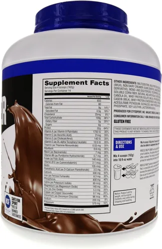 Vista 9 de Muscle Milk Gainer Proteína en Polvo, Chocolate, 32g Proteína, 5 Libras