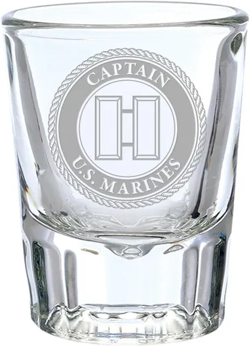 Vista 30 de 7.62 Design U.S. Marine Corps 1st Teniente Deep Grabado 1.5 oz. Vaso de chupito