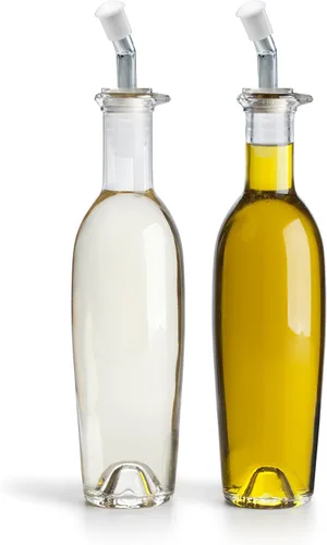 Vista 2 de Fantes - Juego de 2 vertedores para botellas de aceite de oliva, a prueba de fugas, a prueba de salpicaduras, a prueba de goteo, juego de 2, The