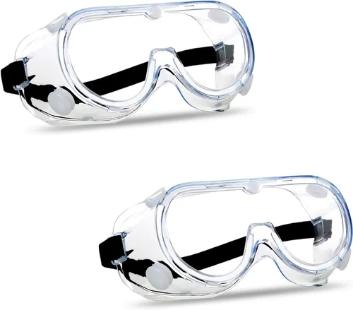 Vista 10 de Super More Anti-Fog Protective Safety Goggles Clear Lens Wide-Vision