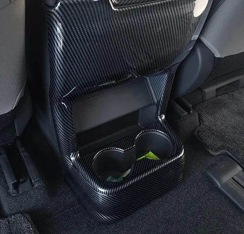 Vista 2 de Accesorios de automóvil compatibles con Toyota Sienna 2021 2022 2023 2024 Panel de salida de ventilación de aire trasero interior cubierta