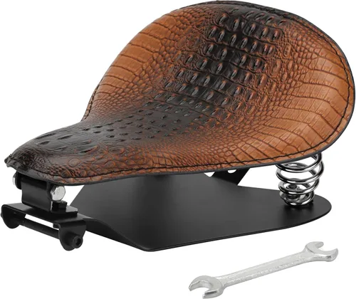 Vista 16 de Motocicleta Bobber Solo Asiento para Harley Sportster 883 1200 Chopper