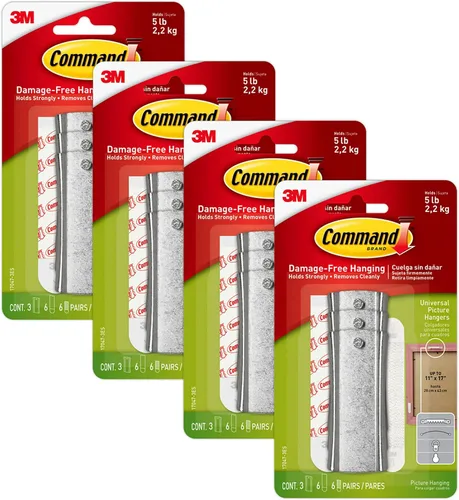 Vista 11 de Command - Colgador universal de imágenes, con tiras estabilizadoras