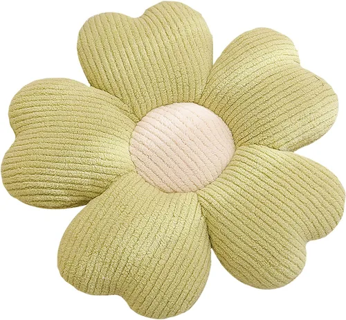 Vista 10 de Almohada en forma de flores Almohada con flores en La silla Cojines decorativos para el hogar cojines de flor de cerezo (45 * 45, rosa)