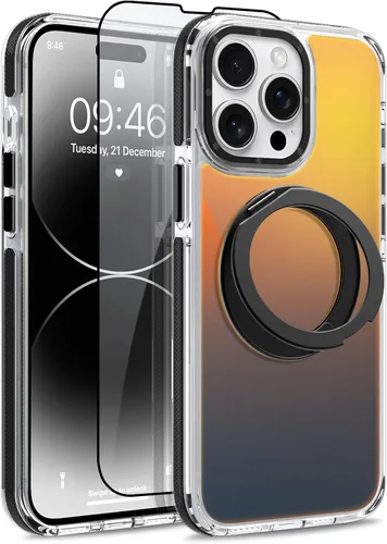 Vista 80 de Funda magnética para Google Pixel 10 Pro XL [compatible con Magsafe] [bonito diseño fluorescente de moda] a prueba de golpes, delgada, translúcida