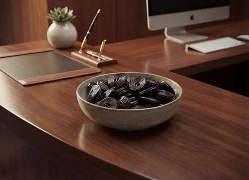 Vista 4 de Ruedas de regaliz negro caramelo 1 lb a granel suave masticable clásico