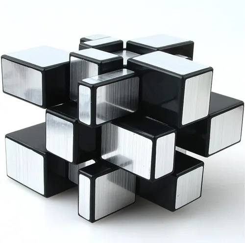 Vista 7 de TANCH Cubo mágico espejo de 3 x 3 velocidades, rompecabezas, juguete para niños y adultos, color dorado.. dorado 3x3