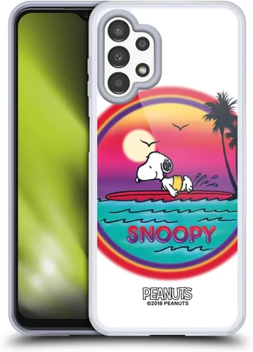 Vista 113 de Head Case Designs Officially Licensed Peanuts Beach Surf Snoopy Boardwalk Airbrush Gel Case [Military Grade Protection] Compatible with Google Pixel