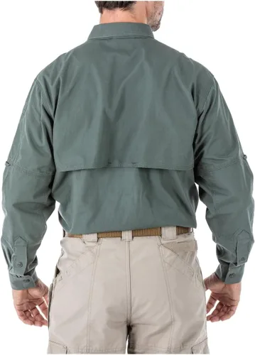 Vista 3 de 5.11 Camisa táctica multiusos de algodón de manga larga para hombre, estilo 72157