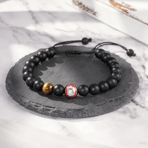 Vista 3 de Brazalete de béisbol/fútbol/baloncesto/hockey/golf/fútbol americano para regalos para niños y hombres