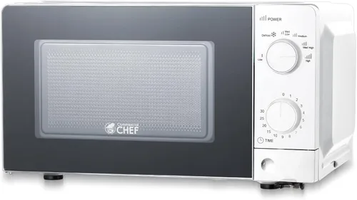 Vista 16 de Commercial Chef 0.6 Cu. Ft. Countertop Microwave Oven, CHM660B, Black Negro