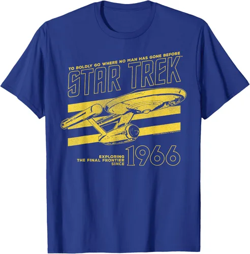 Vista 16 de Star Trek: The Original Series Enterprise '66 Collegiate Camiseta Negro