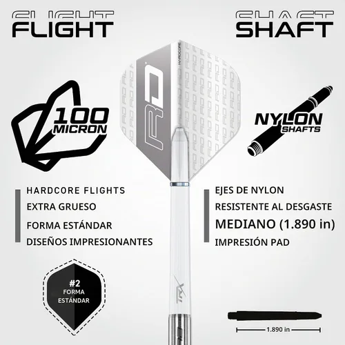 Vista 4 de RED DRAGON Javelin Original - 0.78 oz - Dardos de punta de acero - 85%