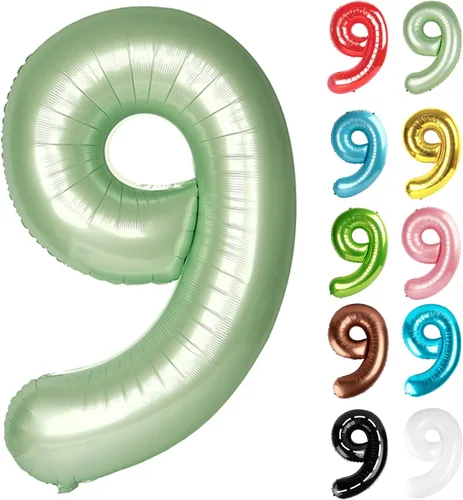 Vista 82 de Globo negro del número 0 de 40 pulgadas – globo número 0, decoraciones