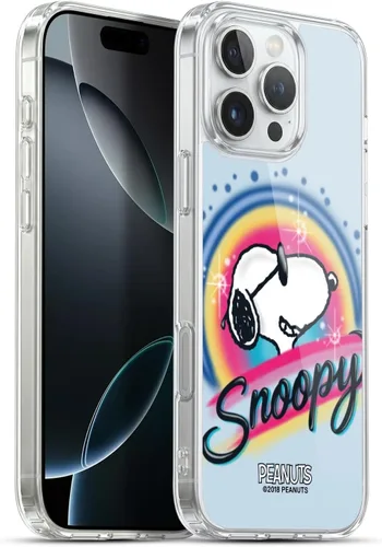 Vista 117 de Head Case Designs Funda de gel con licencia oficial de Peanuts Beach Surf Snoopy Boardwalk Airbrush [protección de grado militar] compatible