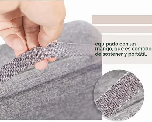 Vista 6 de Original Mini 2/4k Estuche de transporte Bolsa de almacenamiento Caja rígida compatible con DJI Mini 2 SE Drone Accesorios (Gris)