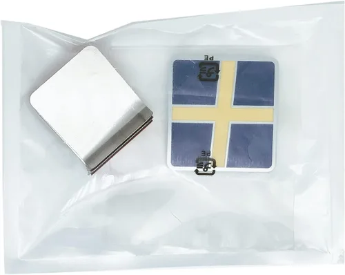 Vista 5 de 1 calcomanía de metal con bandera sueca para rejilla delantera de coche, bandera de Suecia