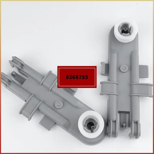 Vista 7 de 2 piezas 8268785 - Pieza de repuesto para rueda de estante superior para lavavajillas Whirlpool KitchenAid, montaje de rueda superior, sustituye a