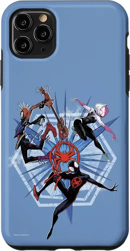 Vista 13 de Funda para iPhone 16 Marvel Spider-Man: Across the Spider-Verse Miles Gwen Hobie