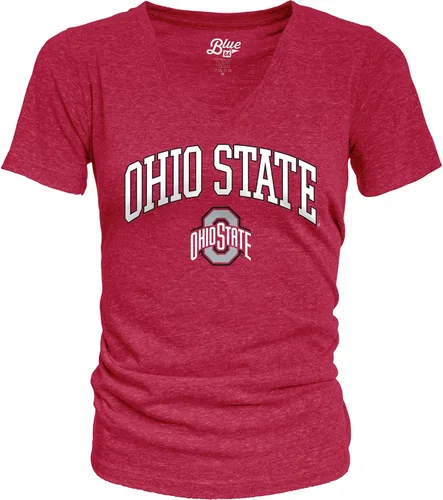 Vista 14 de Heathered Team Color Confetti T Shirt