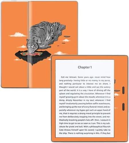 Vista 22 de MightySkins Skin compatible con Amazon Kindle Oasis 7" (9ª generación) – Naturaleza alterada Cubierta protectora de vinilo duradera y única